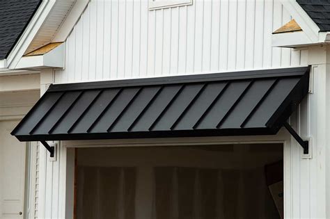 average cost to add a metal awning to a house|metal awning installation cost.